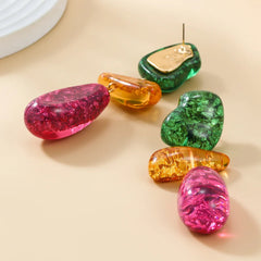 Pre Order: Baroque Stones Dangling Earrings