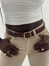 Chapman Belt Brown / Gold