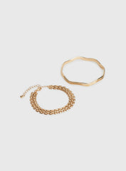 So Classic Bracelet Set Gold
