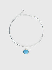 Vanita Necklace Silver / Turquoise