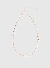 Kinsey Heart Necklace Gold