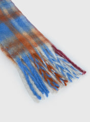 Brynne Scarf Blue Check