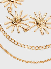 You Do You Chain Belt Gold