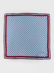 Hyacinthe Scarf Blue Polka