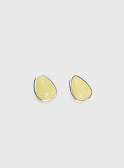 Vanita Earrings Silver / Yellow