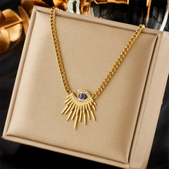Pre Order: Blue Eyes Pendant Necklace