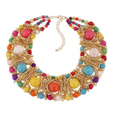 Pre Order: Bohemian Ethnic Style Hand-Woven Necklace