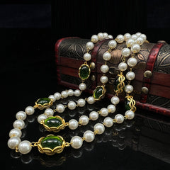Pre Order: Baroque Pearl Sweater Chain