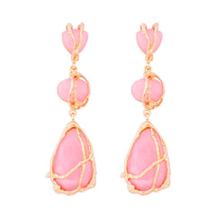 Pre Order: Bohemian Tear Drop Resin Earrings