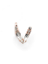 Crystal Charm 'V' Charm Other Accessory - CES26RGCRY