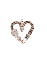 Crystal Heart Charm Charm Other Accessory - CES40RGCRY