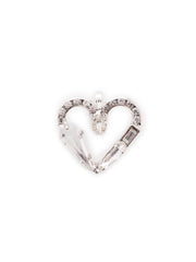 Crystal Heart Charm Charm Other Accessory - CES40RHCRY