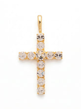 Crystal Cross Large Charm - CFZ10BGCRY