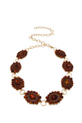 Riley Pendant Chain Belt - Gold