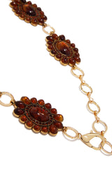 Riley Pendant Chain Belt - Gold