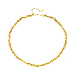 Pre Order: Beads Strand Gold Plated Necklace