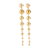 Pre Order: Bead Long Dangle Drop Earrings