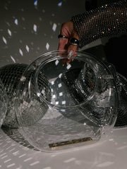 Sasha Clear Acrylic Handbag - Clear