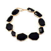 Pre Order: Big Geometric Resin Necklace