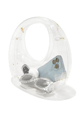 Sasha Clear Acrylic Handbag - Clear