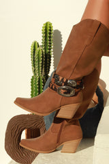 Stella Adjustable Belt - Cow