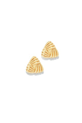 Julianna Triangle Statement Earring - Gold
