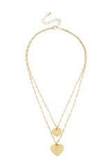 Adore You Heart Necklace - Gold