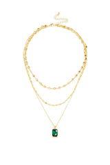 Esmeralda Layered Necklace - Gold