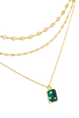 Esmeralda Layered Necklace - Gold