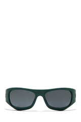 Kyata Oversized Sunglasses - Green