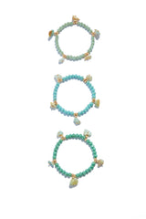 Hanali Bracelet Set - Mint