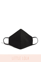 Simple Necessity Kids Face Mask - Black