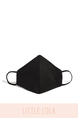 Simple Necessity Kids Face Mask - Black