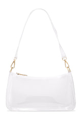 Always Trendy Clear Shoulder Crossbody Bag - Clear