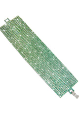 Endless Nights Embellished Bracelet - Green
