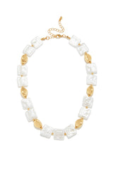 Baja Coast Pearl Necklace - White