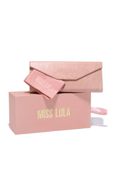 Miss Lola Exclusive Sunglasses Case - Pink