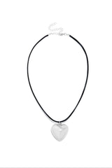 Love Era Heart Necklace - Silver