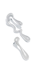Zeyna Abstract Earring - Silver