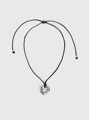 Evalena Pendant Necklace Silver