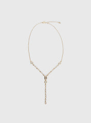 Arica Y Necklace Gold