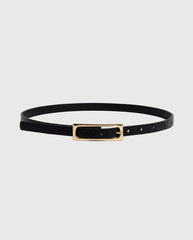 Odena Thin Belt Black / Gold