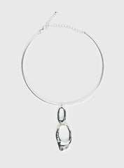 Myler Pendant Necklace Silver