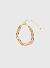 Brodey Bracelet Gold / Pink