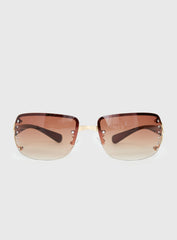 No Comparison Sunglasses Brown
