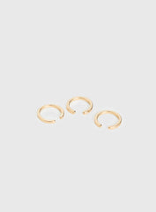 Lunaris Toe Ring Pack Gold