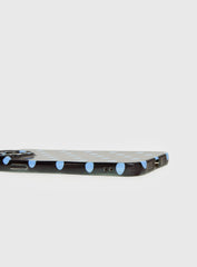Ferrera iPhone Case Black / Blue Polka