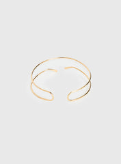 Through The Summer Arm Cuff Gold