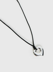 Evalena Pendant Necklace Silver