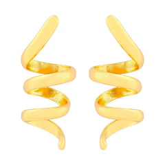 Assorted Design Gold Plated Earrings